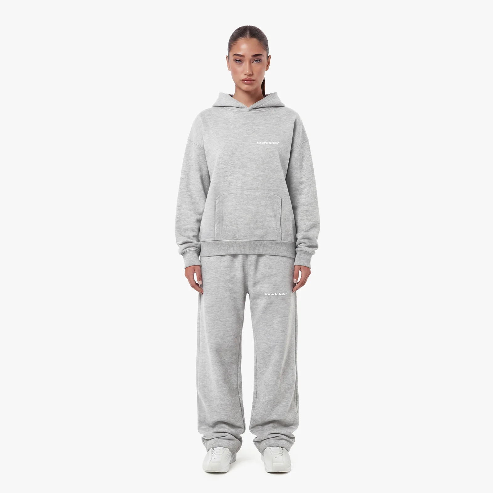 Cozy Sweatpants "Melange Grey" - Image 4