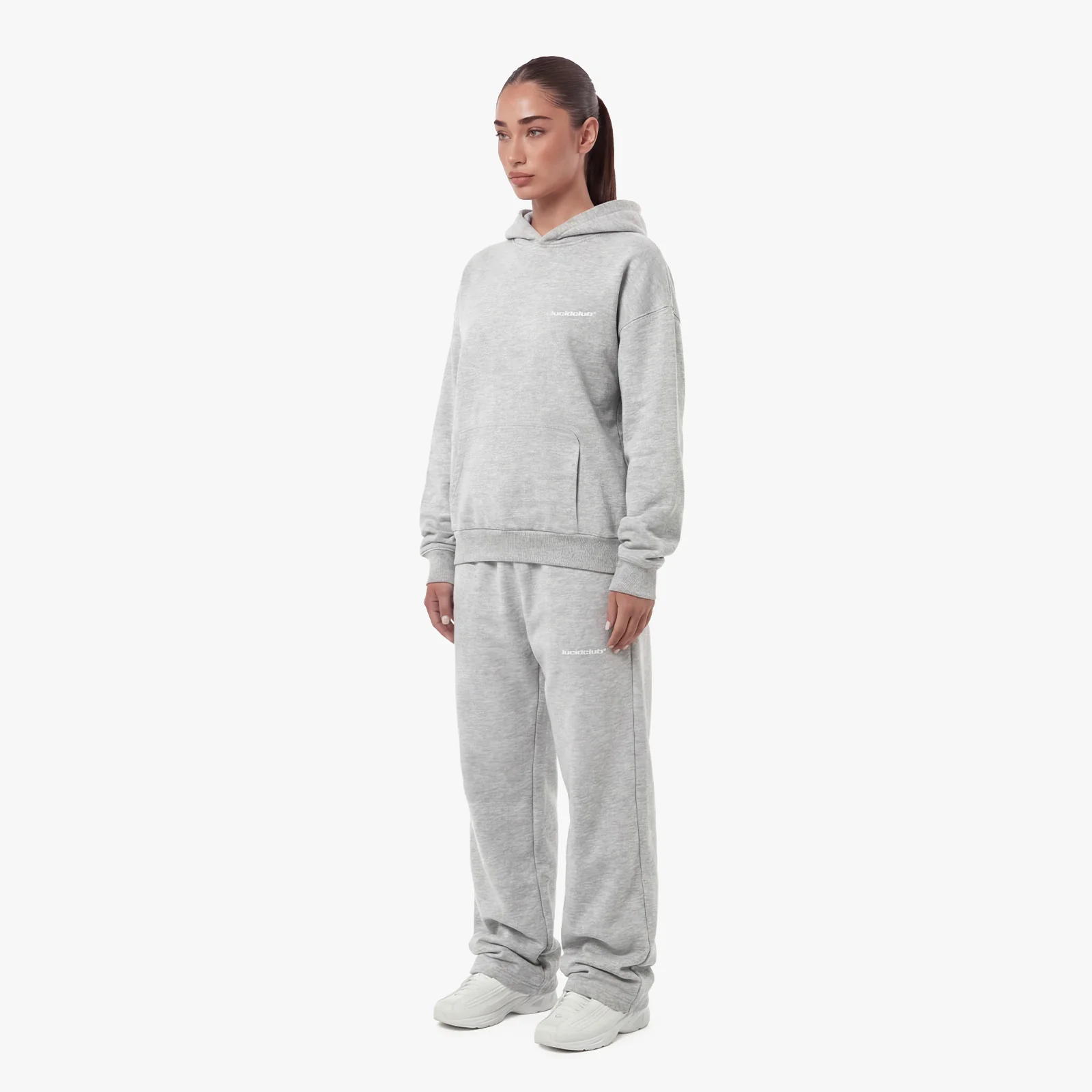 Cozy Sweatpants "Melange Grey" - Image 5