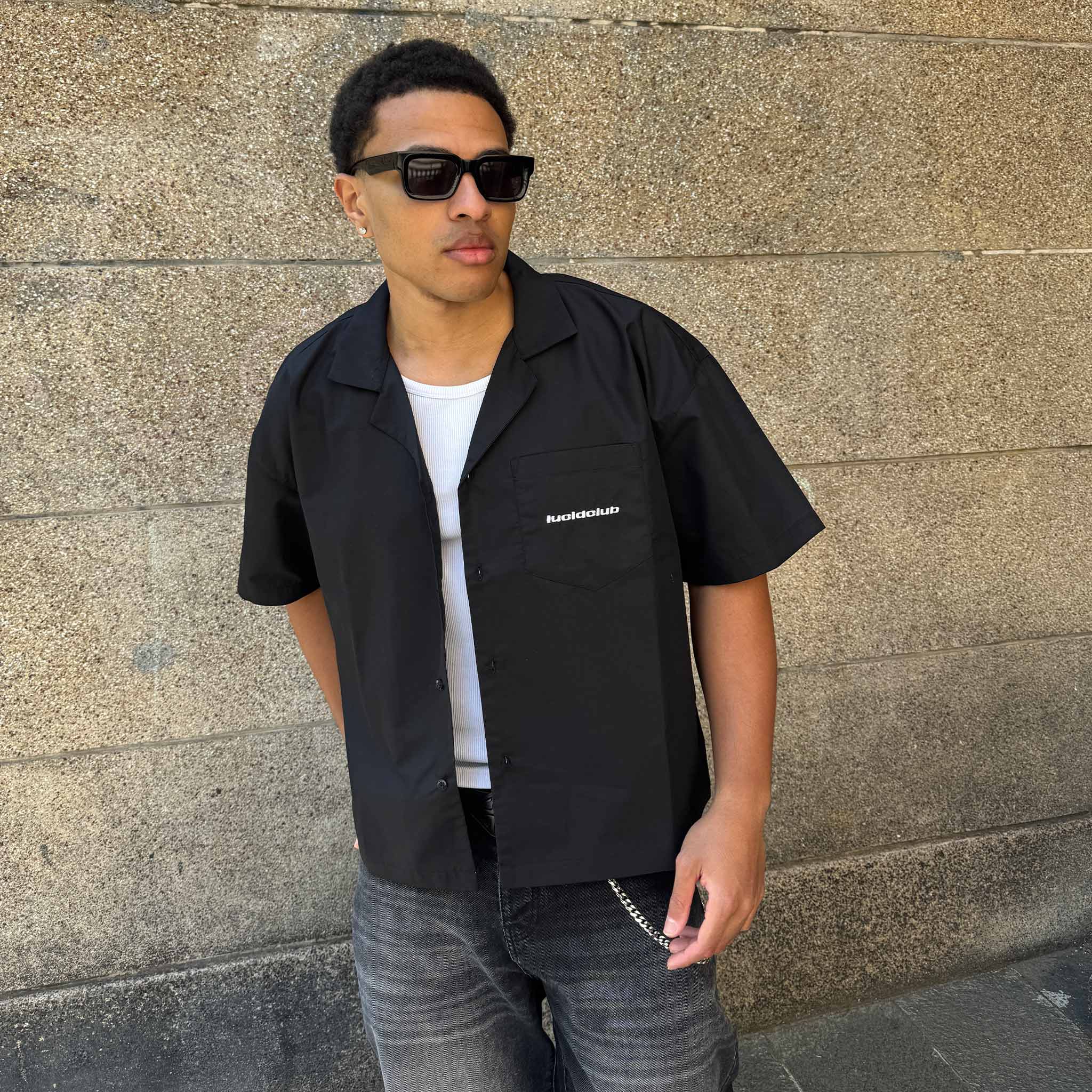 Logo Summer Shirt "Pure Black" - Image 4
