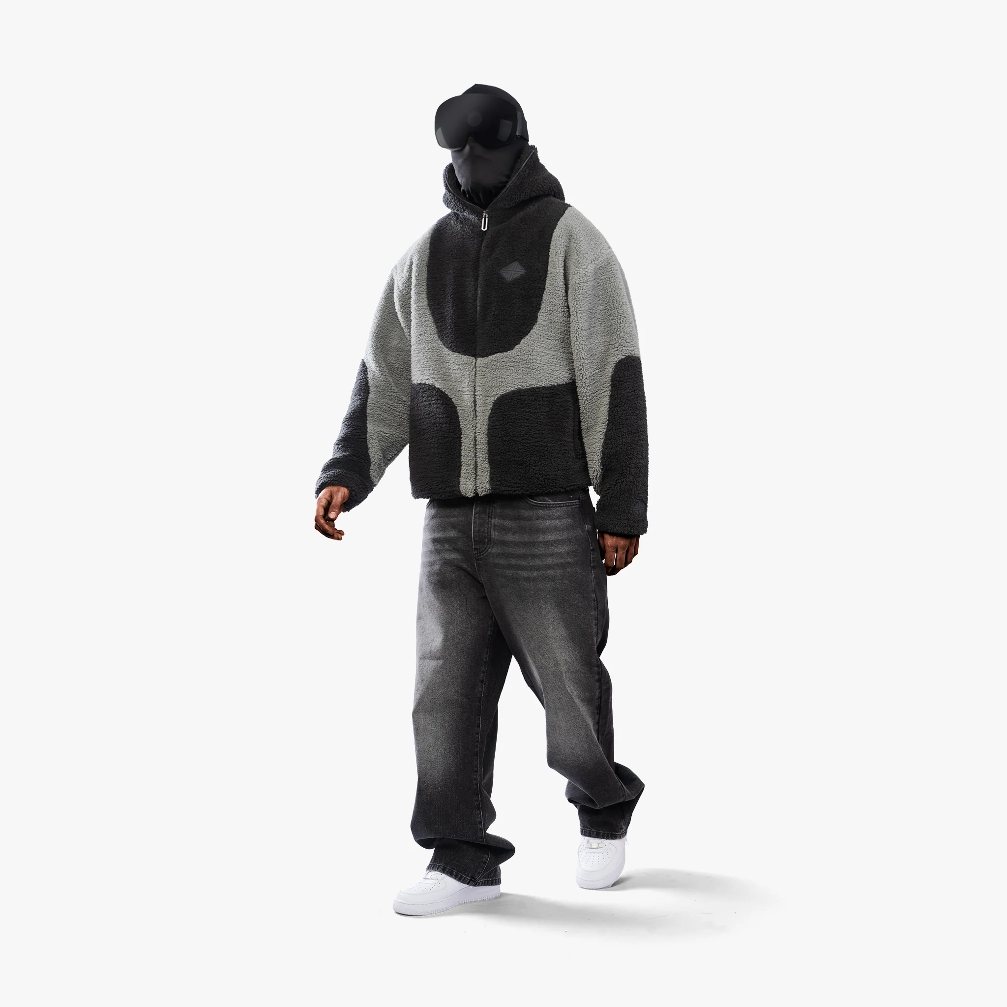 Polar Fleece Jacket "Phantom Grey" - Image 3